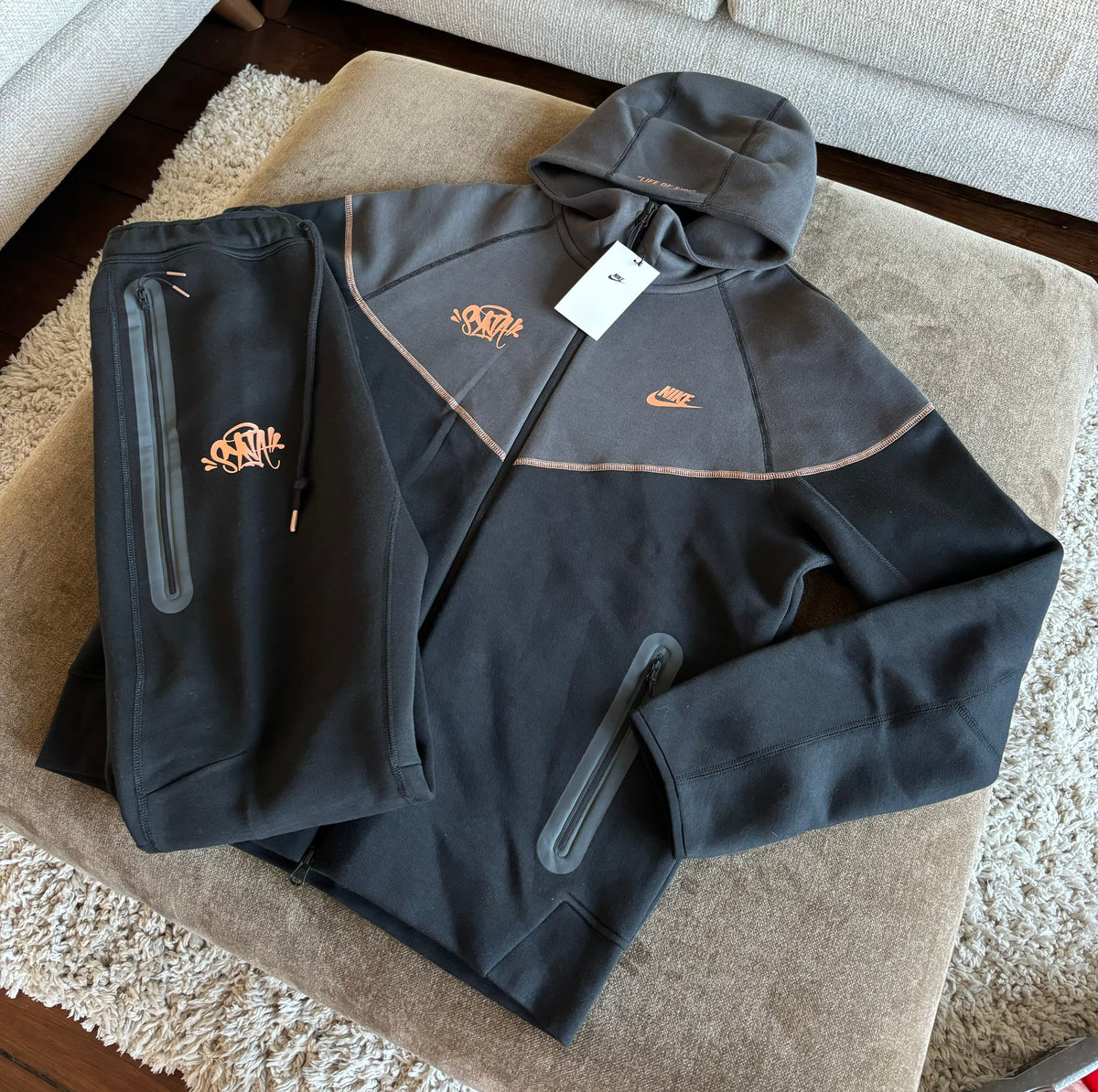 Central Cee X Syna Tech fleece