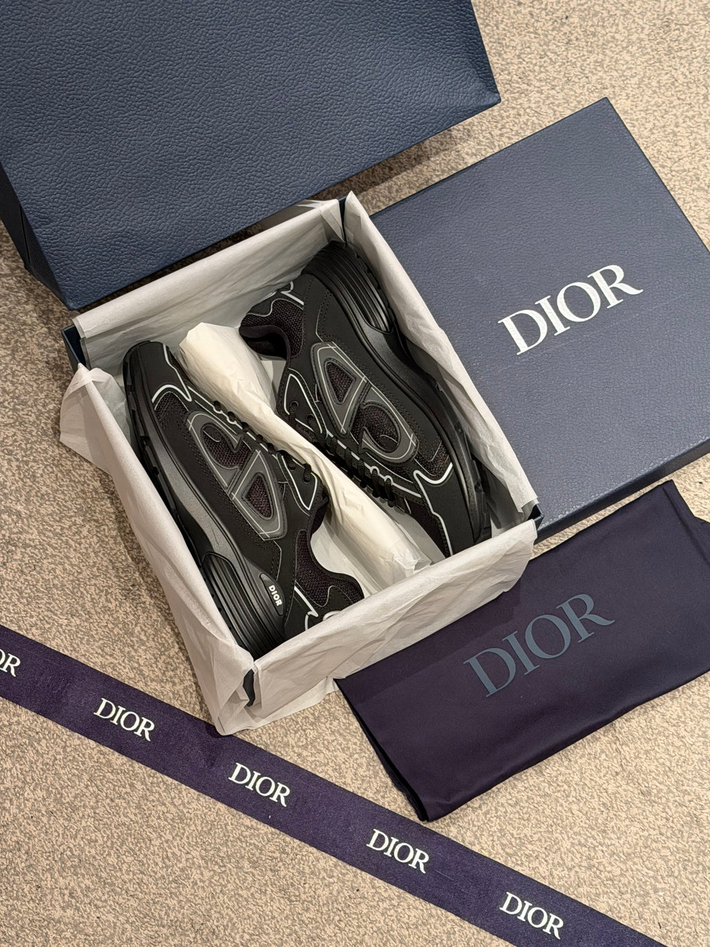 Dior B30 Countdown Sneaker ‘Black’
