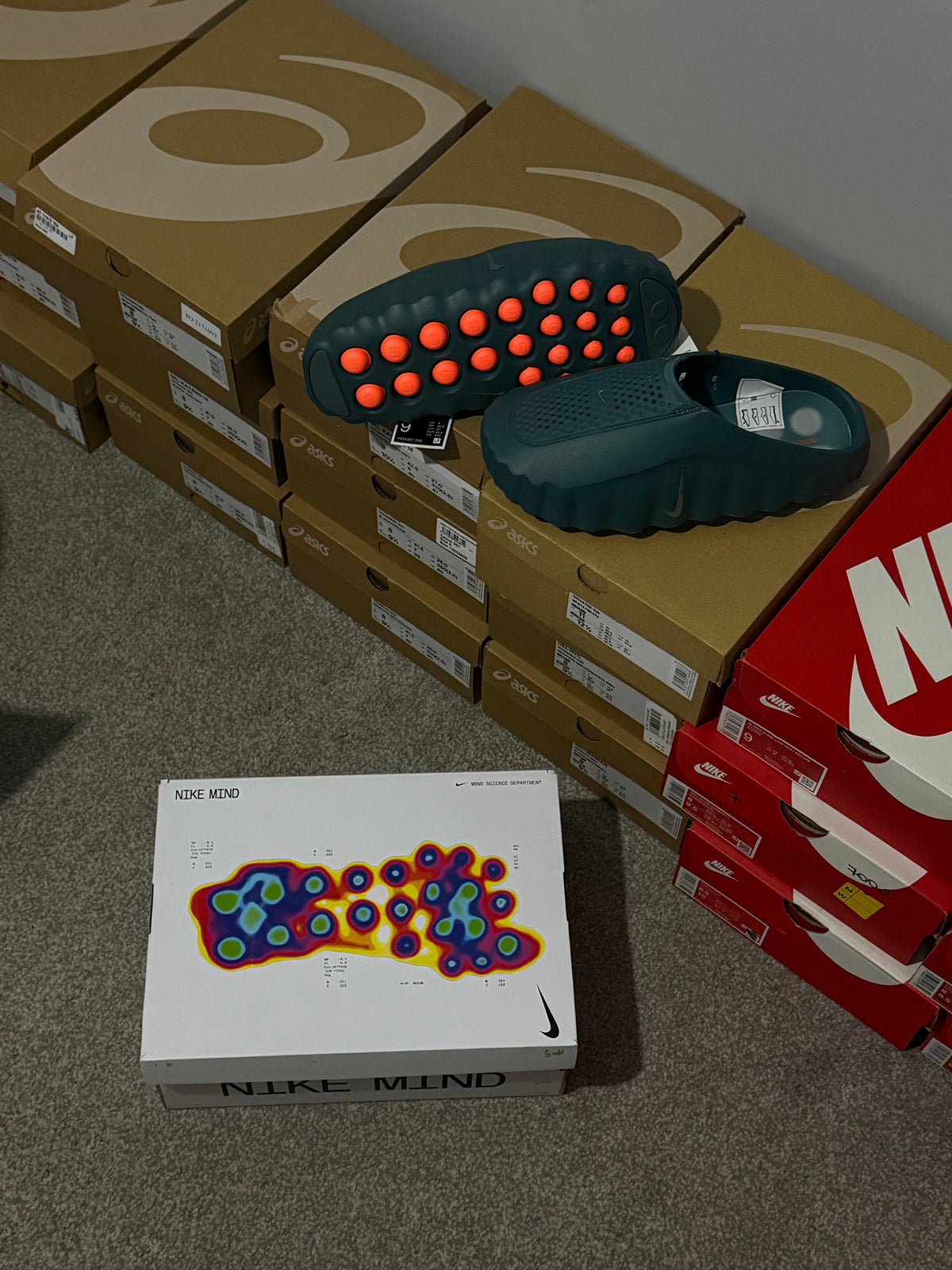 Nike Mind 001 Slides ‘Mineral Slate’