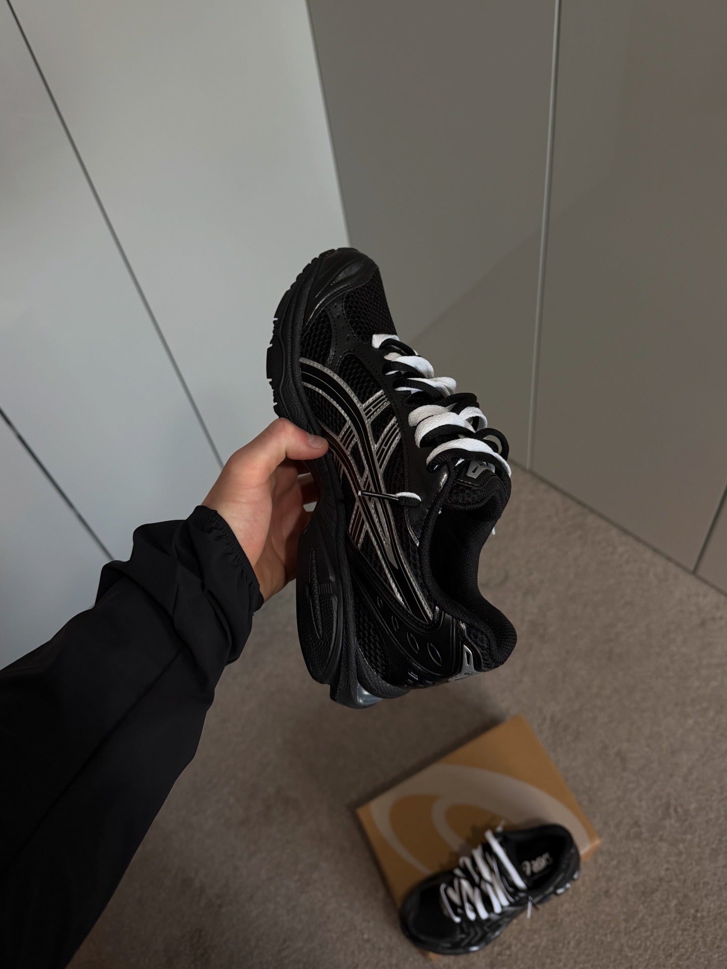 Asics Gel Kayano 14 Black Pure Silver