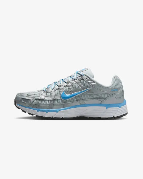 Nike P-6000 Metallic Platinum University Blue