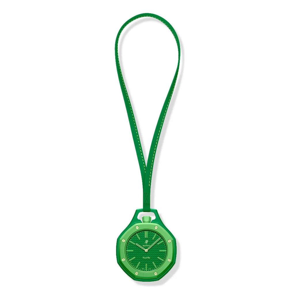 Swatch x Audemars Piguet Bioceramic Royal Pop Green Eight SSX03G100N